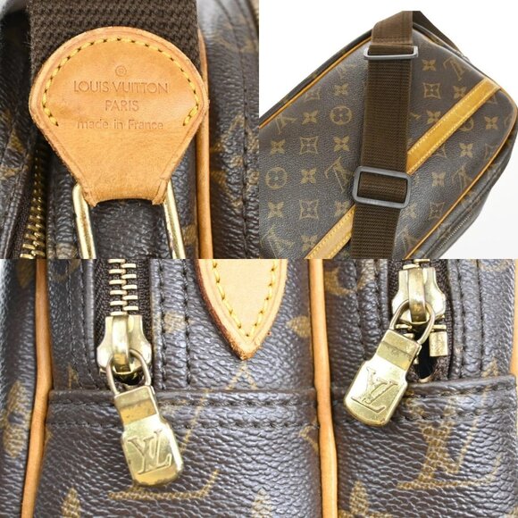 LOUIS VUITTON Reporter PM Crossbody Shoulder Bag Monogram Leather - Picture 15 of 16